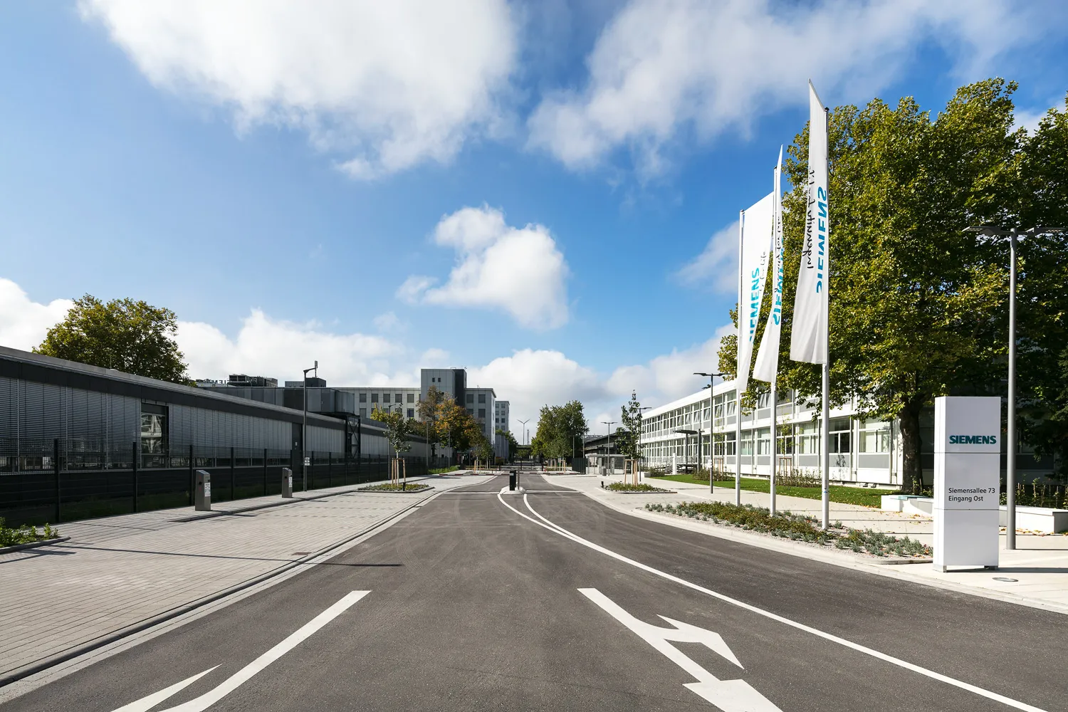 Fertigungs- und Entwicklungsstandort Karlsruhe der Siemens AG